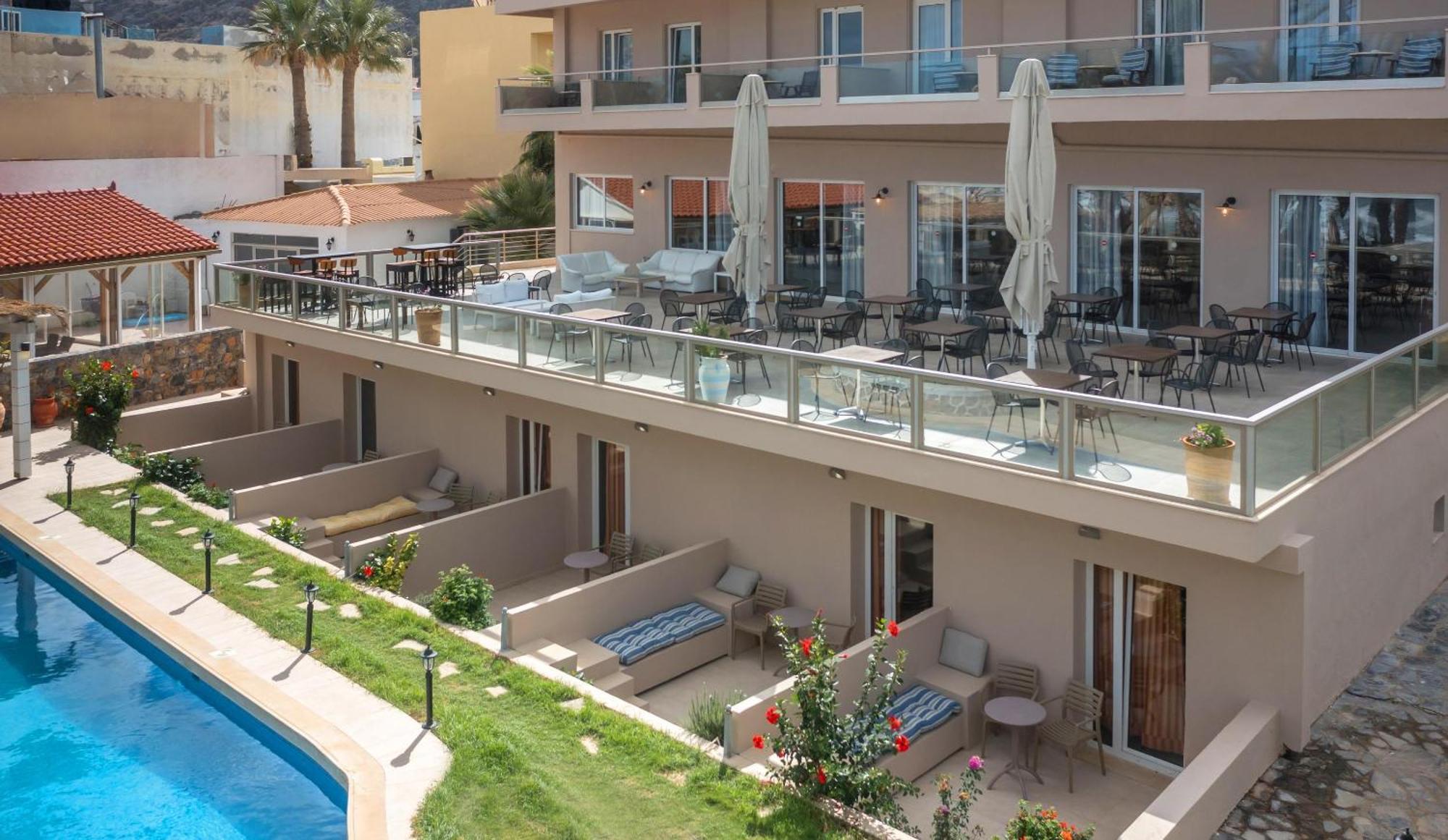 Zeus Hotels Palm Beach Stalida Exteriör bild