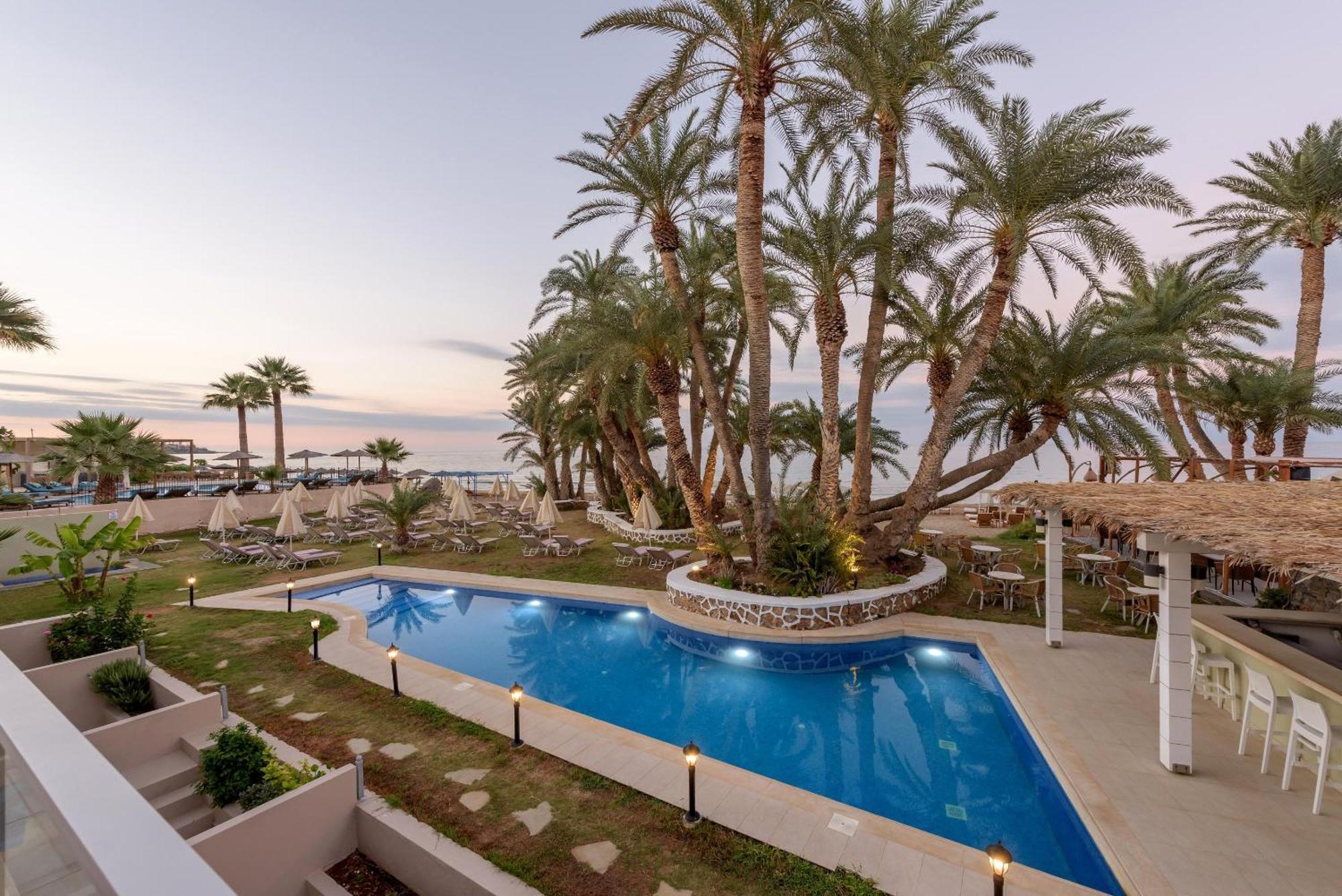 Zeus Hotels Palm Beach Stalida Exteriör bild