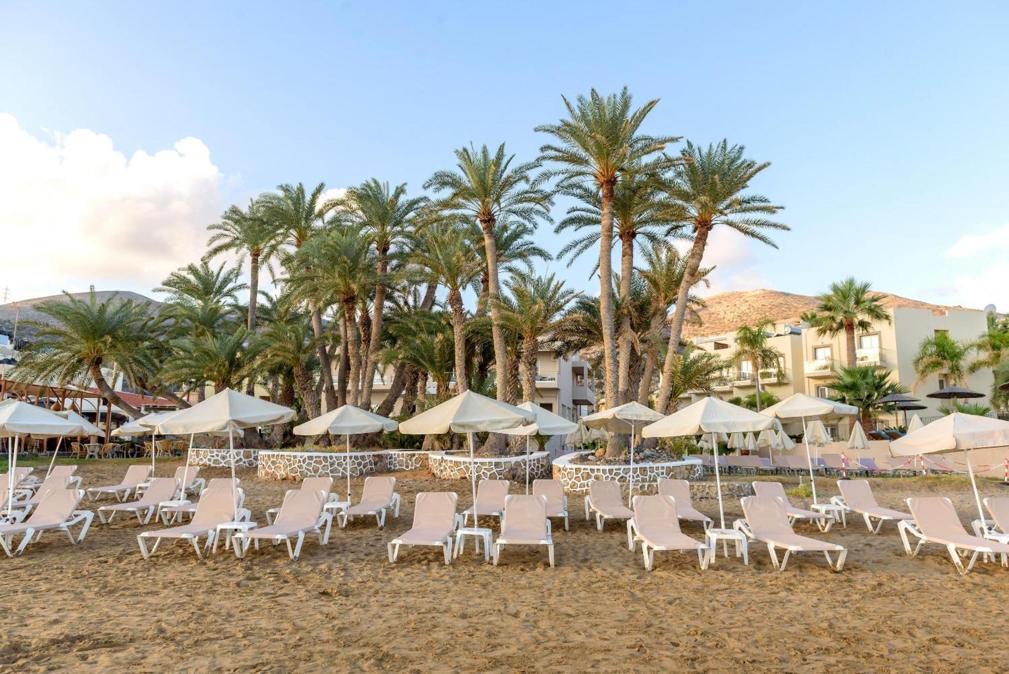 Zeus Hotels Palm Beach Stalida Exteriör bild