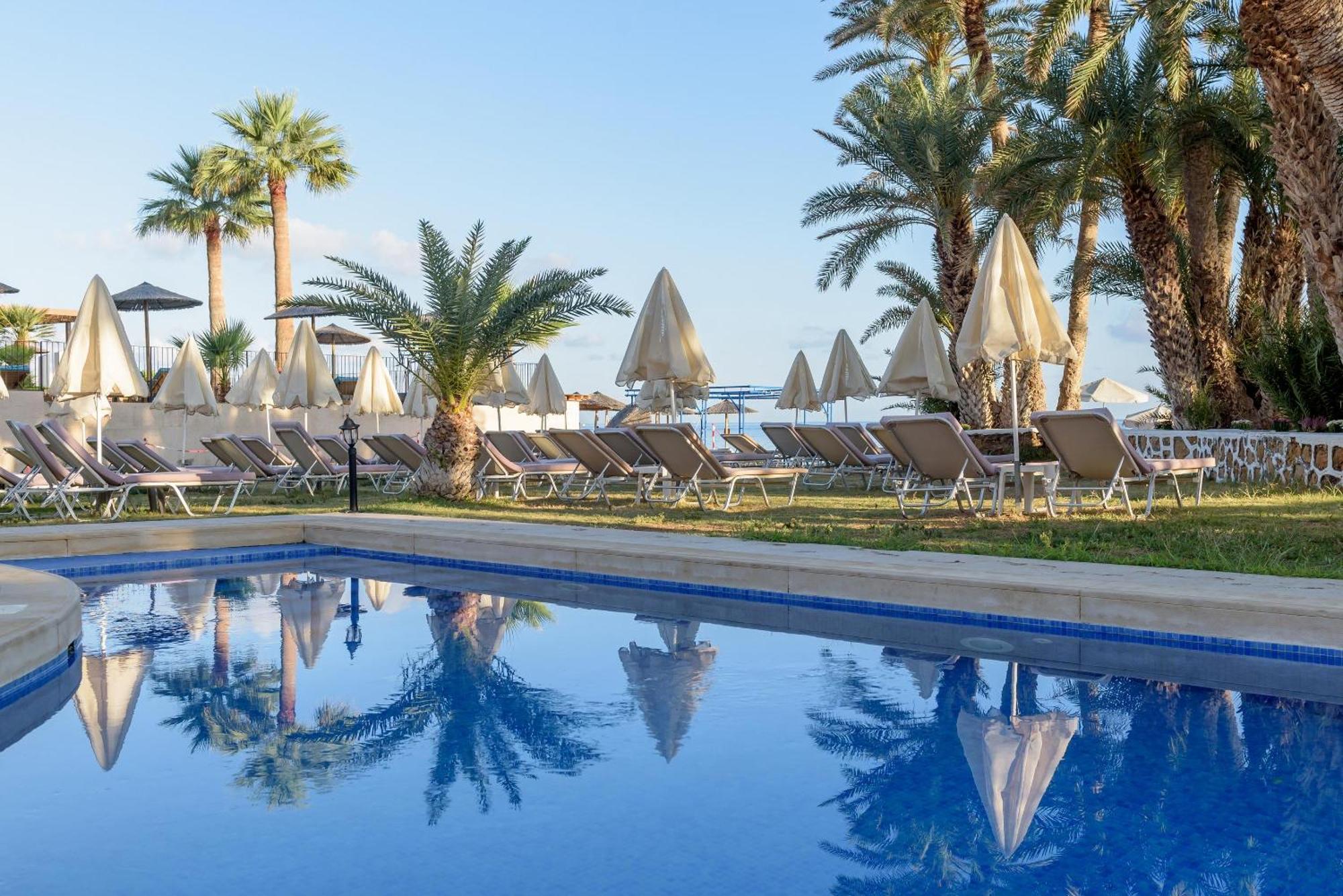 Zeus Hotels Palm Beach Stalida Exteriör bild