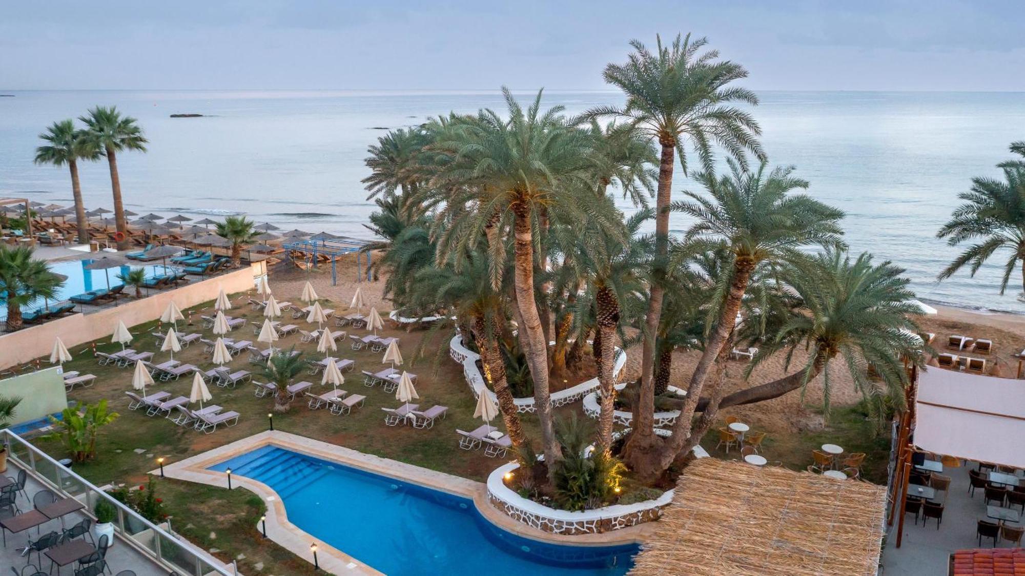 Zeus Hotels Palm Beach Stalida Exteriör bild