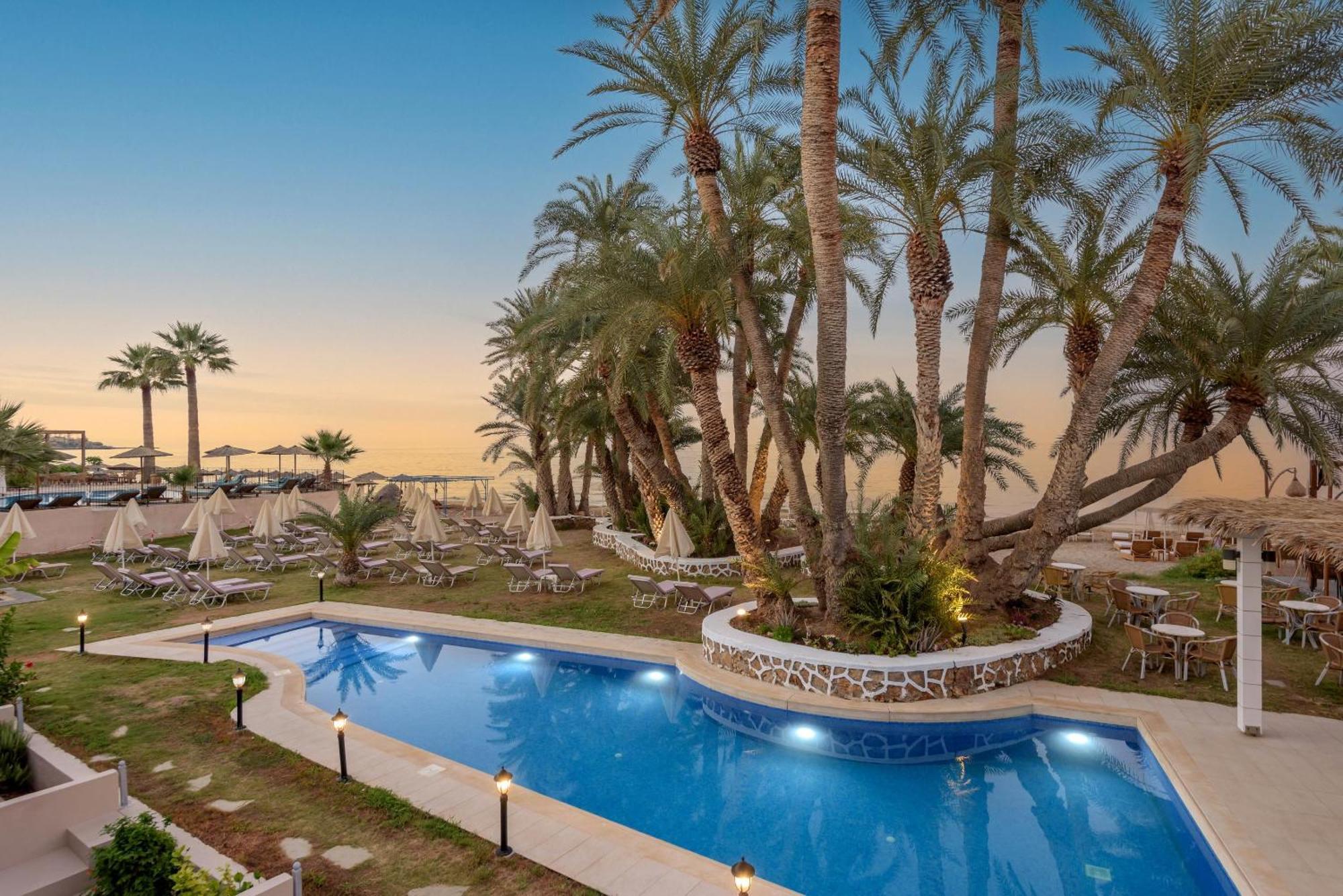 Zeus Hotels Palm Beach Stalida Exteriör bild