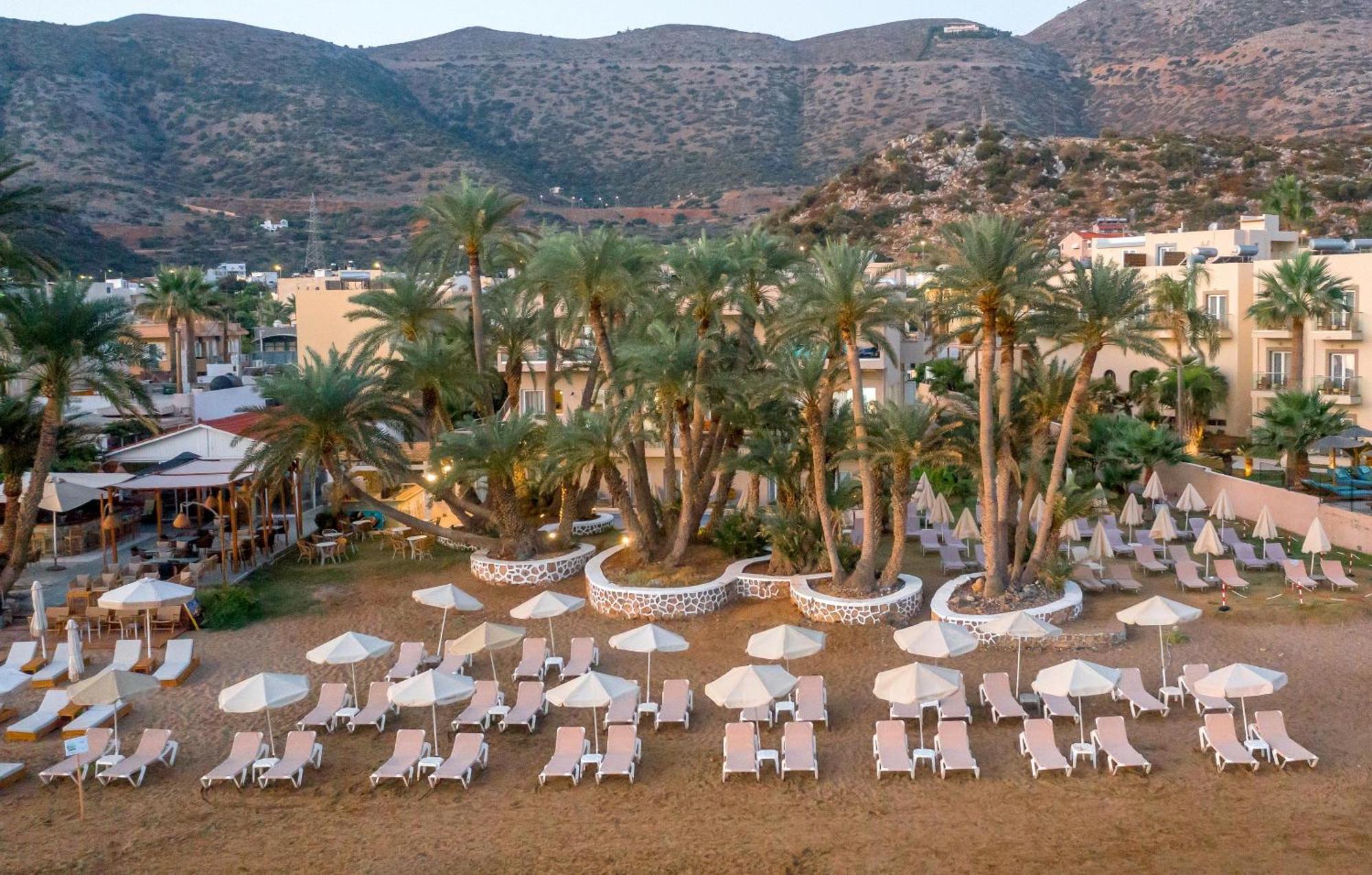 Zeus Hotels Palm Beach Stalida Exteriör bild