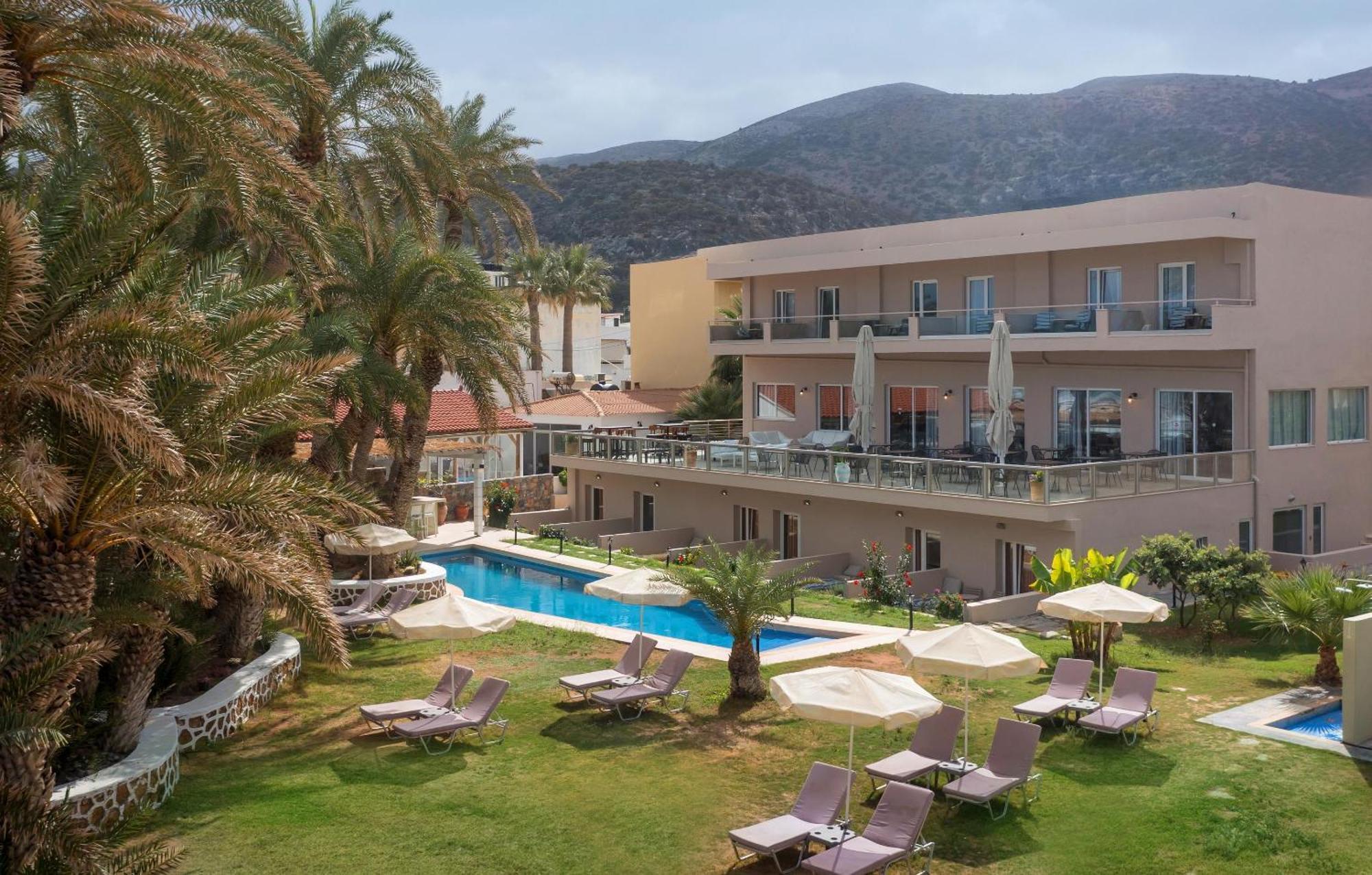 Zeus Hotels Palm Beach Stalida Exteriör bild