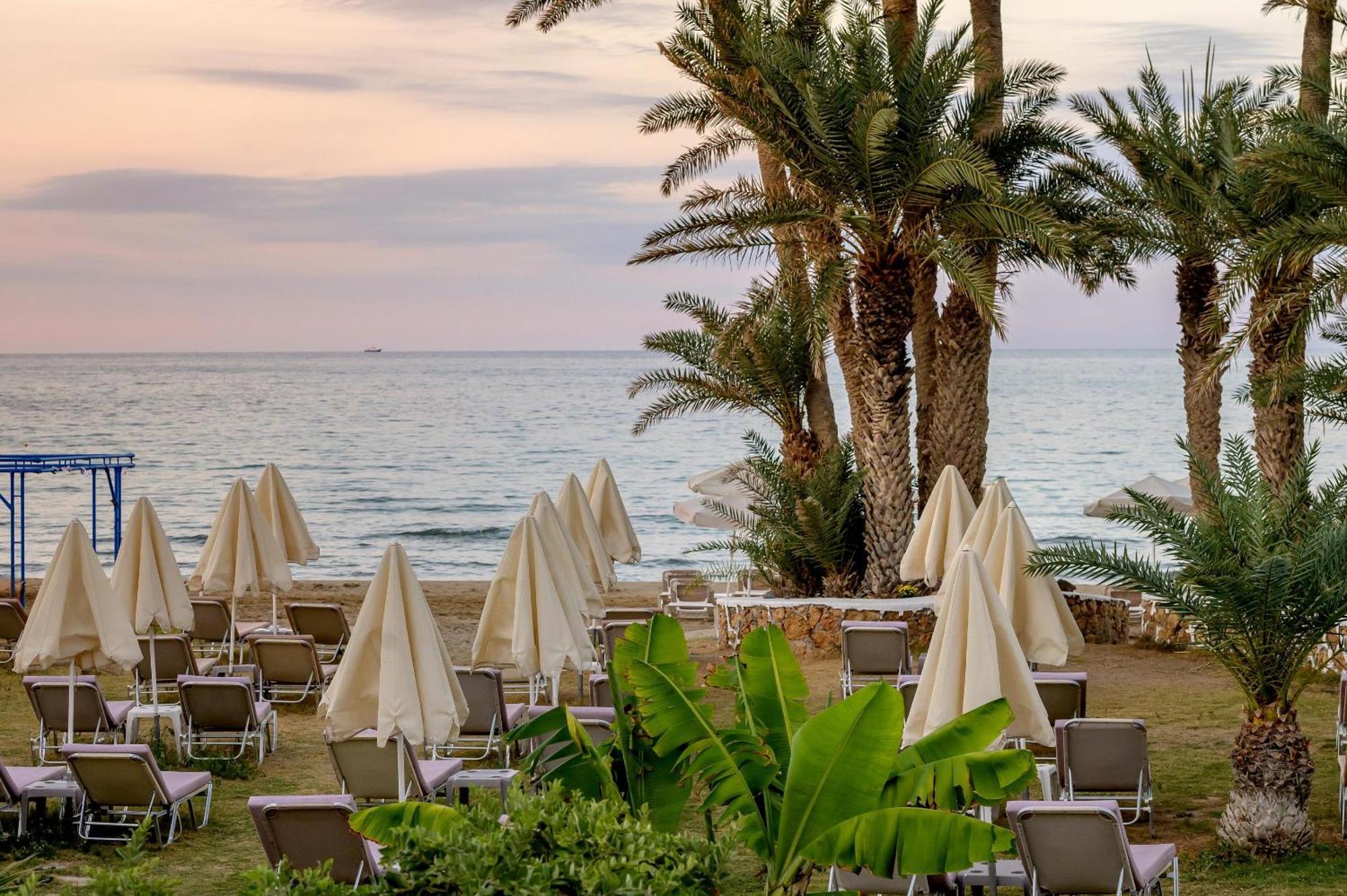 Zeus Hotels Palm Beach Stalida Exteriör bild