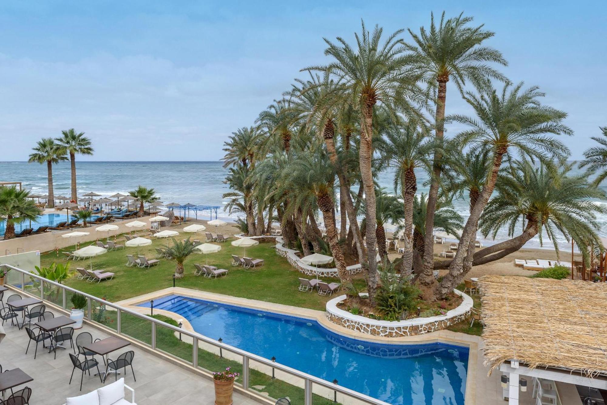 Zeus Hotels Palm Beach Stalida Exteriör bild