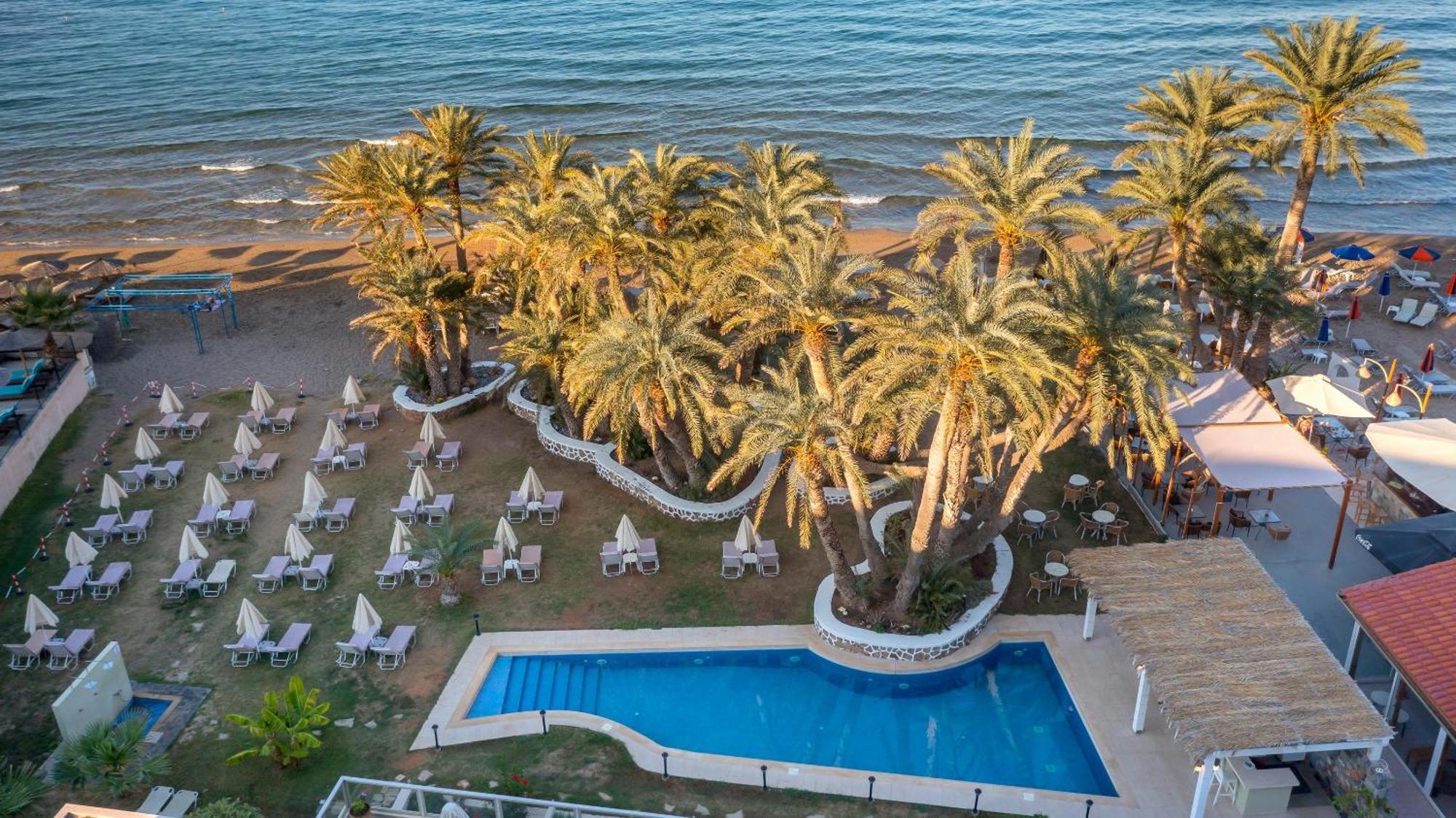Zeus Hotels Palm Beach Stalida Exteriör bild
